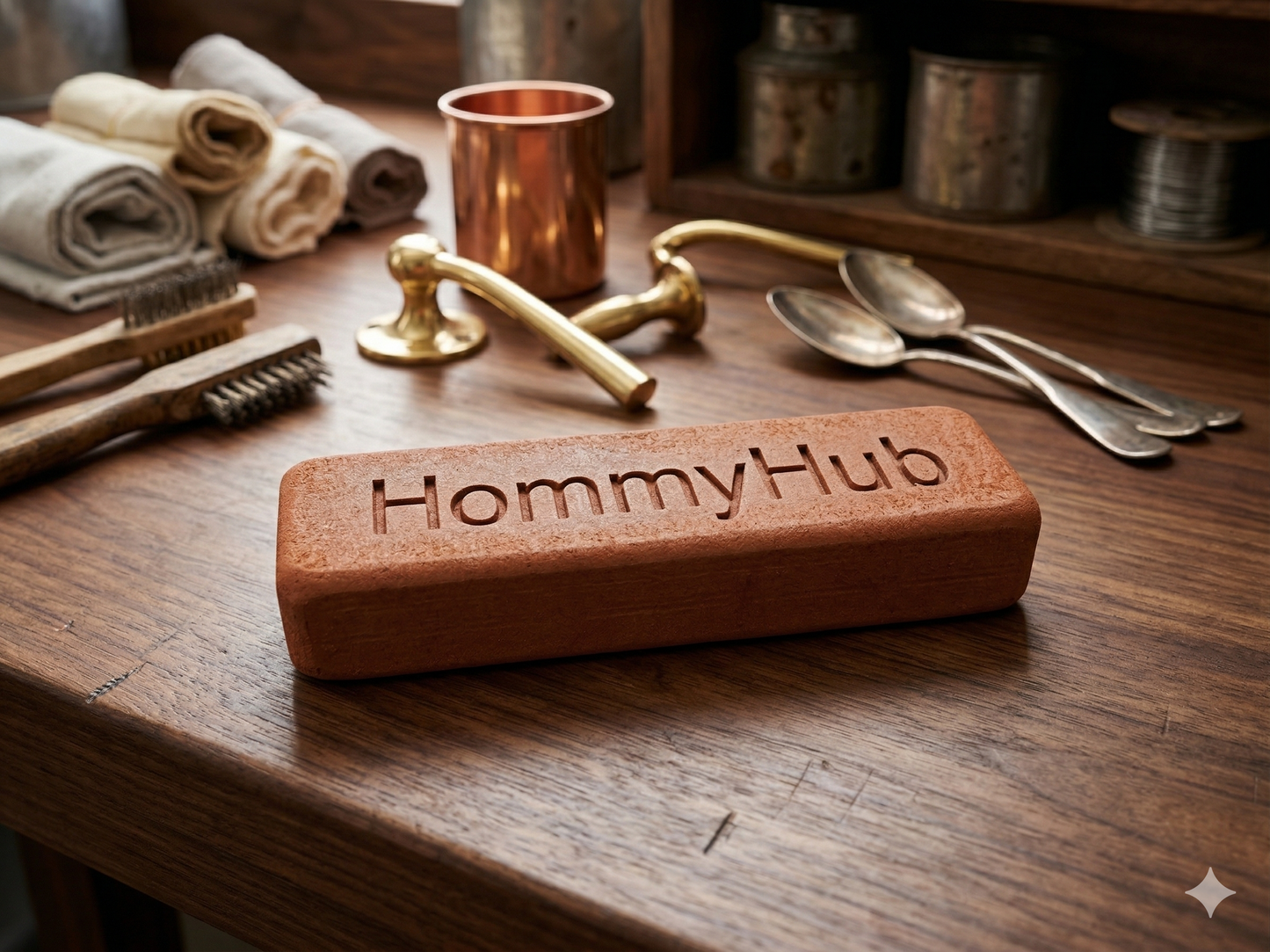 ✨ Metal Cleaning & Polishing Soap Bar 🧼🪞
