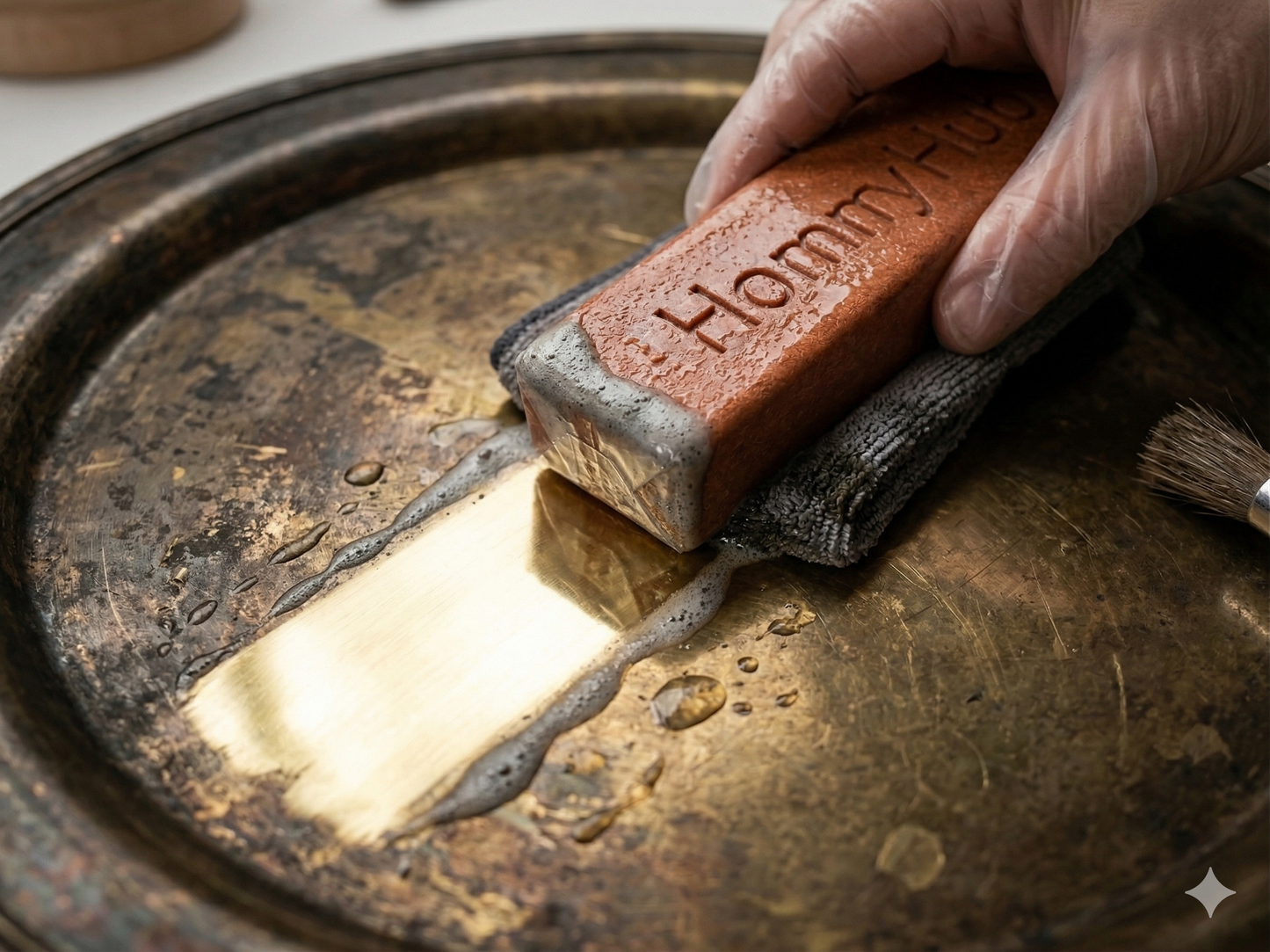 ✨ Metal Cleaning & Polishing Soap Bar 🧼🪞